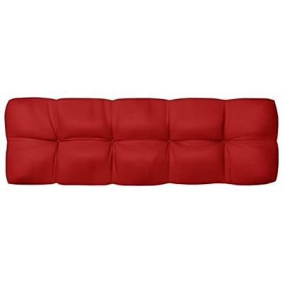 VidaXL Palletkussens 5 st stof rood