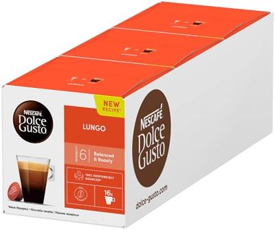 Koffiecups dolce gusto lungo 16st | 3 stuks