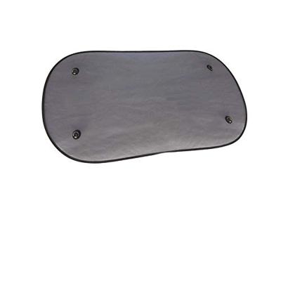 HP Autozubehör 0510107 Zonnescherm Geschikt voor (automerken): Universal 50 cm x 100 cm x 0.5 cm x 0.5 cm Met zuignap, Voor achterruit