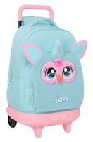 Schoolrugzak met Wielen Furby Hemelsblauw 33 x 45 x 22 cm - thumbnail