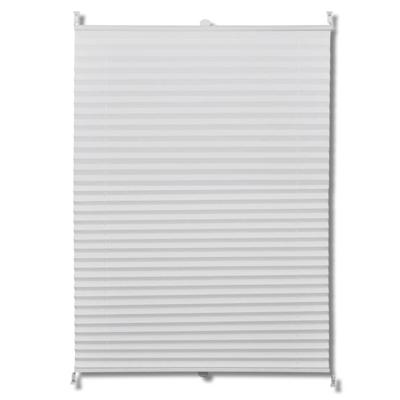 VidaXL Plisséjaloezie 70x125 cm wit