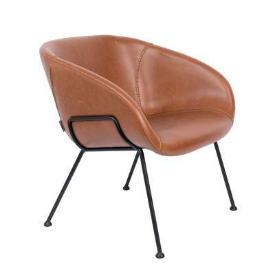 Zuiver Fauteuil 'Feston' PU leder