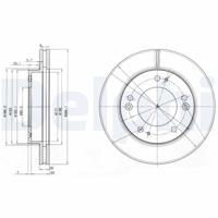 Remschijf BG3226 - thumbnail