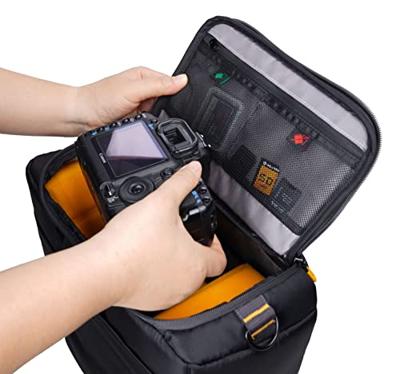 Vanguard VEO BIB F27 Cameratas Binnenafmetingen (bxhxd) 210 x 280 x 110 mm Tabletvak, Regenbescherming Zwart