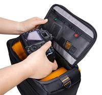 Vanguard VEO BIB F27 Cameratas Binnenafmetingen (bxhxd) 210 x 280 x 110 mm Tabletvak, Regenbescherming Zwart - thumbnail