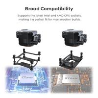 Montech HyperFlow Silent 360 Wit - thumbnail