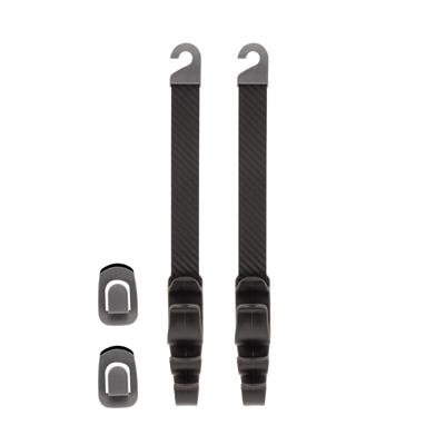 Hypersonic parapluhangers 32,5 x 7 cm zwart 2 stuks Hypersonic parapluhangers 32,5 x 7 cm zwart 2 stuks