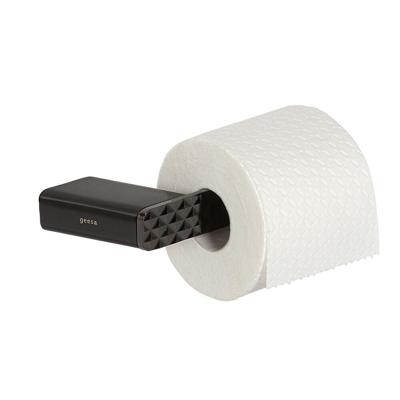 Toiletrolhouder Geesa Shift Zonder Klep met Diamantpatroon Zwart Toiletrolhouder Geesa Shift Zonder Klep met Diamantpatroon Zwart
