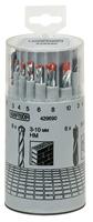 kwb 429690 HSS Metaal-spiraalboorset 18-delig 3 mm, 4 mm, 5 mm, 6 mm, 8 mm, 10 mm DIN 338 Cilinderschacht 18 stuk(s) - thumbnail