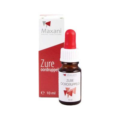 Maxani Zure Oordruppels hond 10ml