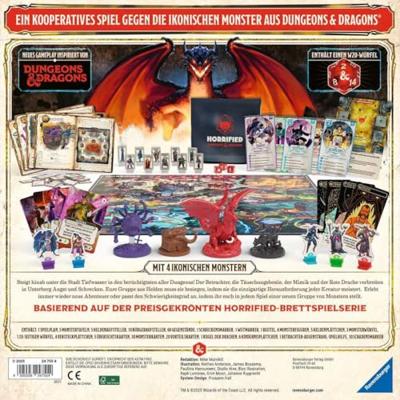 Horrified: Dungeons & Dragons Board Game *German Version*