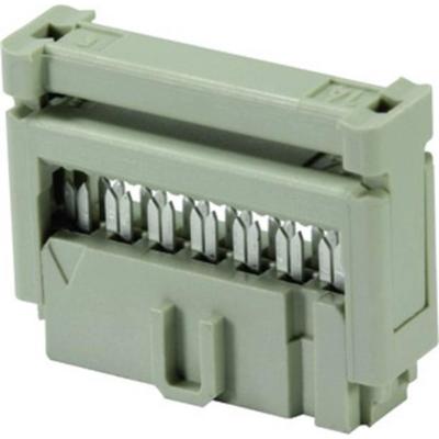 HARTING 09185146804 Female connector Rastermaat: 2.54 mm Aantal rijen: 2 1 stuk(s)