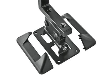 Konig & Meyer 24463 cover voor speaker wall mount (zwart) - thumbnail