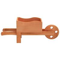 VidaXL Plantenbakken kruiwagen 2 st 47x15x19 cm massief vurenhout - thumbnail