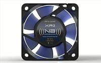 NoiseBlocker BlackSilent XR-2 PC-ventilator Zwart, Blauw (transparant) (b x h x d) 60 x 60 x 25 mm - thumbnail