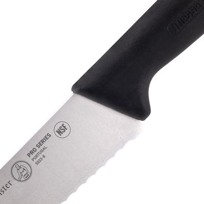 Messermeister four seasons broodmes 25 cm rvs/zwart - thumbnail