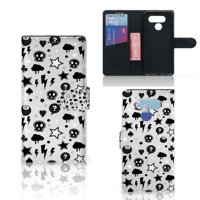 Telefoonhoesje met Naam LG Q60 Silver Punk - thumbnail