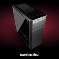 Modecom Oberon Pro Midi Tower Zwart - thumbnail