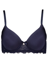 Plunge Padded BH - Blauw - thumbnail