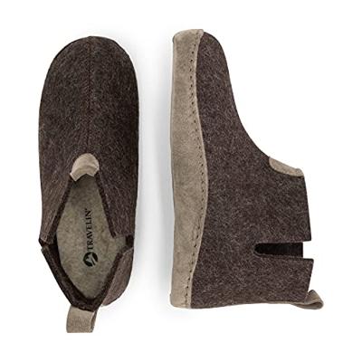 Travelin' Women - Ankle high slipper - Bruin - Maat 39 Travelin' Women - Ankle high slipper - Bruin - Maat 39