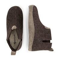 Travelin&apos; Women - Ankle high slipper - Bruin - Maat 39 - thumbnail