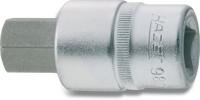 HAZET Remzadel dopsleutelbit 986-9 · 1/2 inch (12,5 mm) vierkant hol · Binnen-zeskant-profiel · SW 9 mm - thumbnail