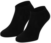 Boru Bamboo 2 paar korte sneaker sokken - Aansluitend - comfort - lage sokken - 40 - Zwart - 40 - 40 - 40 - 40 - 40 - 40 - 40 - 40 - 40 - - thumbnail