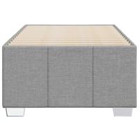 Bedframe zonder matras 80x200 cm stof lichtgrijs - thumbnail