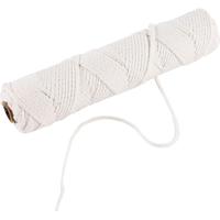 Creativ Company Lont voor stearine, geschikt voor gegoten kaarsen met een diameter van 50-70 mm, 100 gr, 80 m/ 1 rol - thumbnail