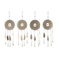 Decoratieve figuren DKD Home Decor Gouden Veren 25 x 1 x 77 cm - thumbnail