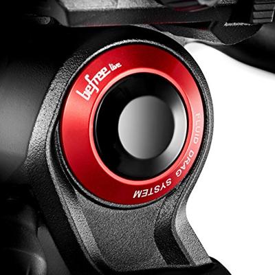 Manfrotto MVH400AH Befree Fluid videokop, aluminium, maximale belasting: 4 kg, zwart