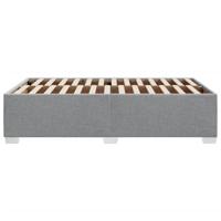 Bedframe zonder matras 120x200 cm stof lichtgrijs - thumbnail