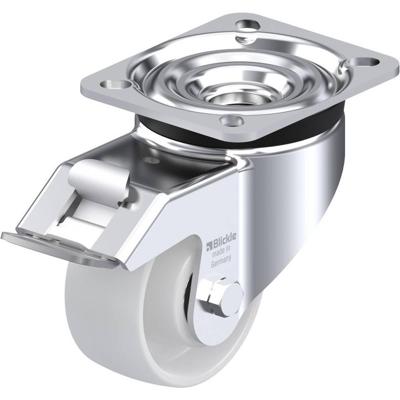 Blickle LK-PO 82K-FI Zwenkwiel met rem Wieldiameter: 80 mm Draagvermogen (max.): 250 kg 1 stuk(s)
