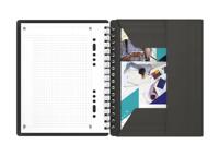 Oxford INTERNATIONAL Meetingbook, 160 bladzijden, ft A5+, geruit 5 mm - thumbnail