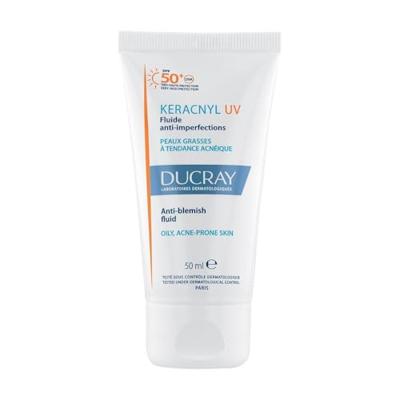 Ducray Keracnyl Fluide SPF50+ Tegen Onzuiverheden 50ml