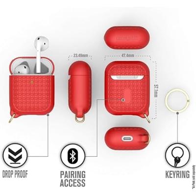 Catalyst Keyring Case AirPods 1 / AirPods 2 Flame Red
