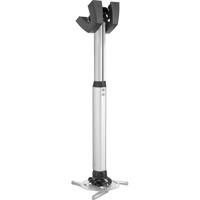 Vogels PPC 1555 Plafondbeugel voor beamer Kantelbaar, Draaibaar, In hoogte verstelbaar Afstand vloer-plafond (max.): 85 cm Zilver - thumbnail