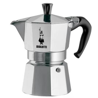 Italiaanse Koffiepot Bialetti 0001165/X4 Zilverkleurig Metaal Roestvrij staal Aluminium 1 L - thumbnail