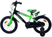 Volare sportivo kinderfiets - jongens - 16 inch - groen zwart - twee handremmen - thumbnail