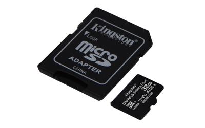 Kingston Micro SD Kaart 32GB Met Adapter