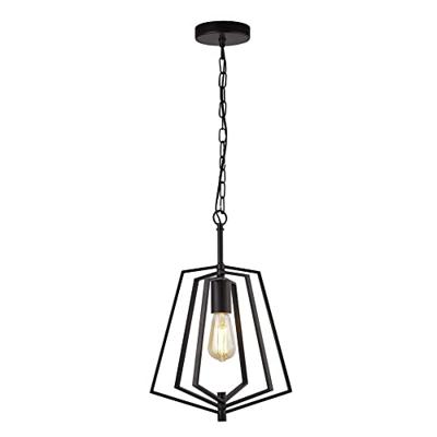 Searchlight Vierkante hanglampSlinky - 7971BK