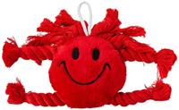 Happy Pet happy faces pluche smiley rood - thumbnail