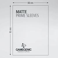Gamegenic: Matte Double Sleeving Pack Clear/Black (2x100 Sleeves) - thumbnail