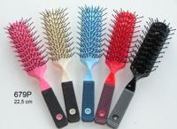 Haarborstel plastic 22,5cm 679p - thumbnail