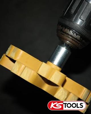 KS Tools 515.1218 Spandoorn voor foliegum, 6 mm