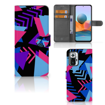 Xiaomi Redmi Note 10 Pro | Book Case | Funky Triangle