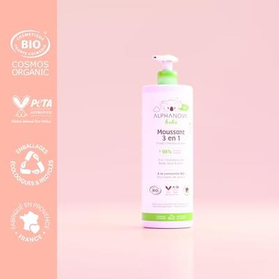 Alphanova Biologische 3 in 1 Bubble Wash voor Baby's Alphanova Biologische 3 in 1 Bubble Wash voor Baby's