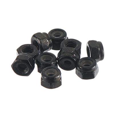 M2 Nylon Locking Hex Nut (Black) (10pcs) (AX31147)