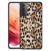 Samsung Galaxy S21 Dierenprint Telefoonhoesje Leopard - thumbnail
