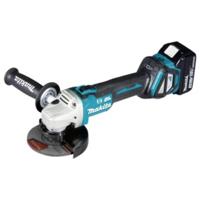 Makita accu haakse slijper 125mm 18v naked - thumbnail